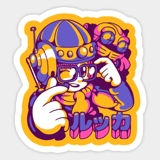 Cute Builder Sticker